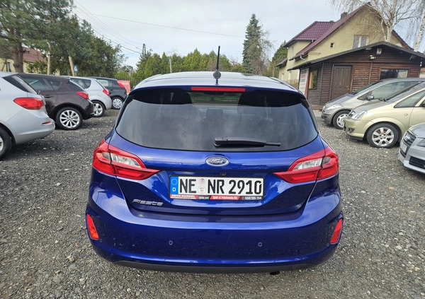 Ford Fiesta cena 38999 przebieg: 69000, rok produkcji 2017 z Opole małe 172